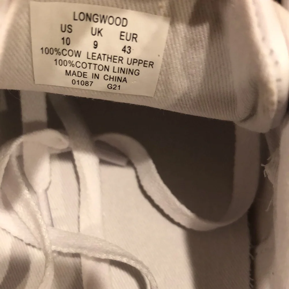 NWOB Polo Ralph Lauren Longwood Leather Sneaker Shoes